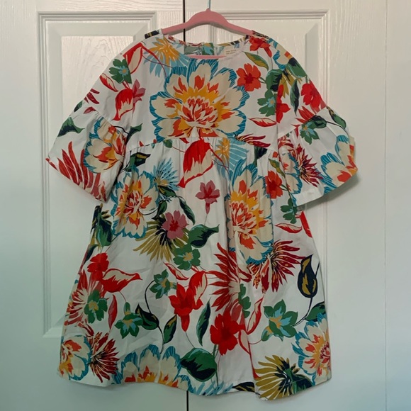 Sold on another site 
ZARA Tropical print dress - Picture 1 of 1